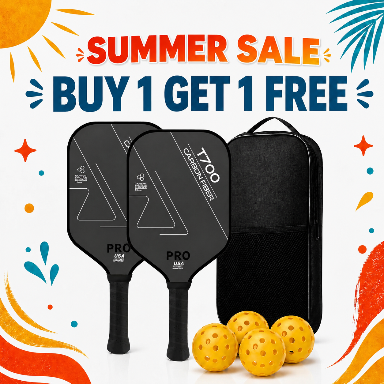 CarbonX T700 Paddle Bundle — Buy 1, Get 1 Free